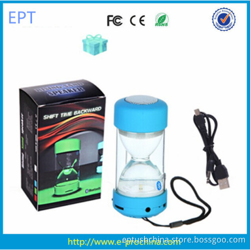 Sand Glass Hourglass Water Glass Sand Timer Shape Bluetooth Speaker
